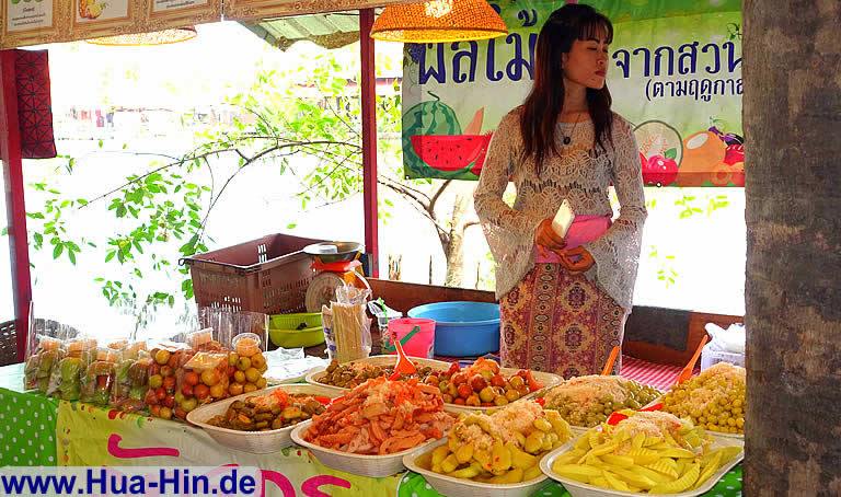 Frisches Obst Floating Market Hua Hin