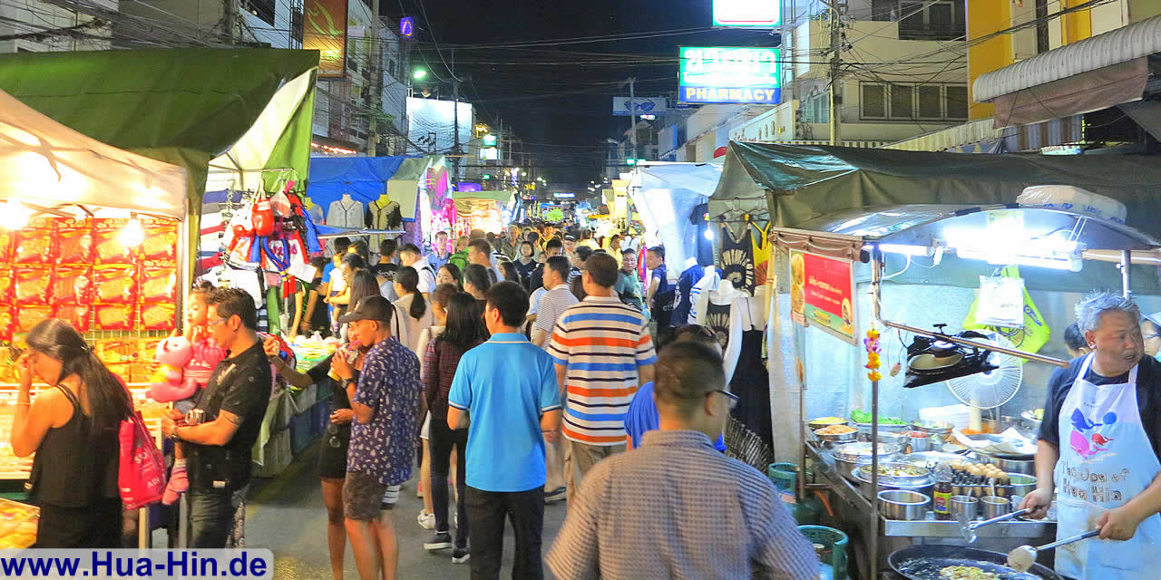 Nachtmarkt in Hua Hin