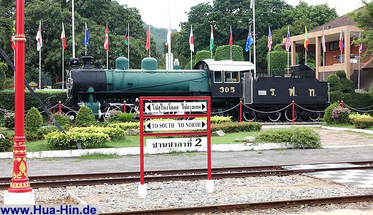 Bahnfahren von Hua Hin
