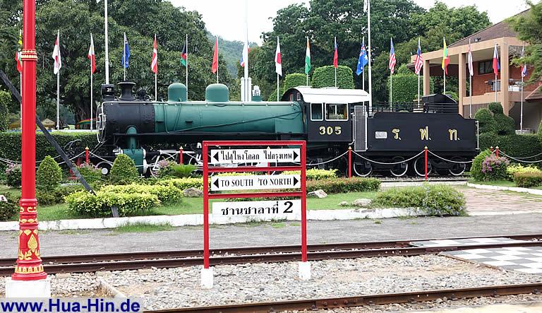 Bahnfahren von Hua Hin