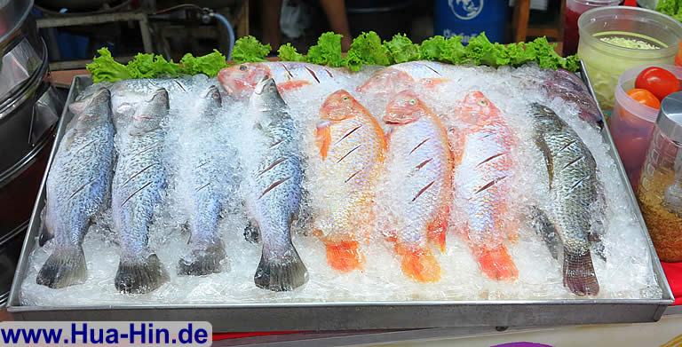 Frischer Fisch Baan Khun Poor