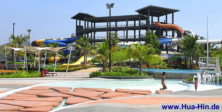 Ein Wasserpark für Kleinkinder