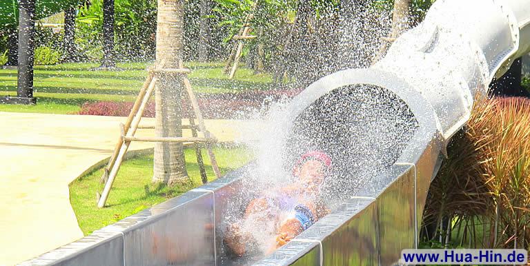 Spaß im Wasserpark Black Mountain Hua Hin