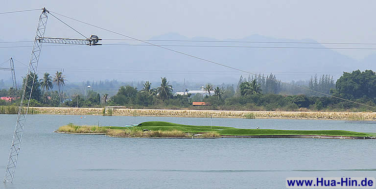 Seilzugverfahren Wasserski Park Hua Hin