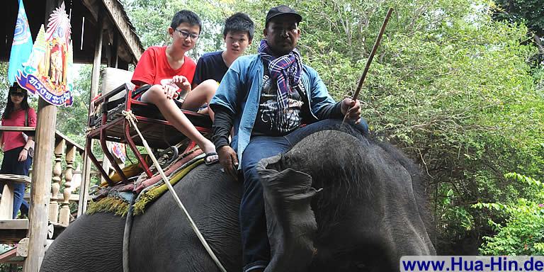 Mahout Elefantenhüter in Hua Hin