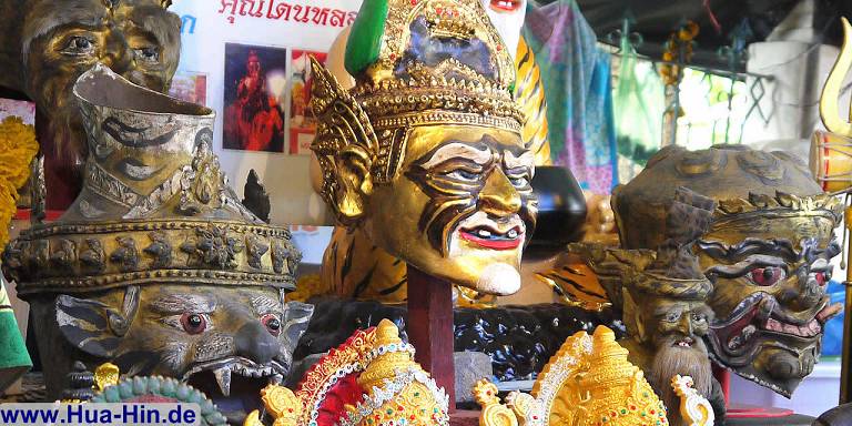 Ruesi und Hanuman Hua Hin