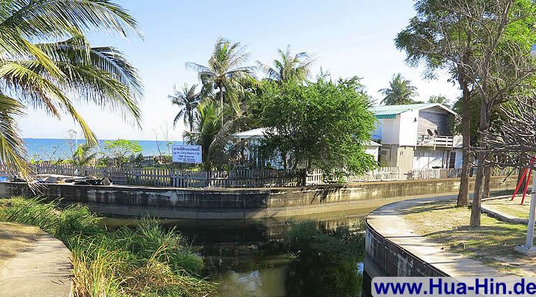kleinr Kanal in Hua Hin