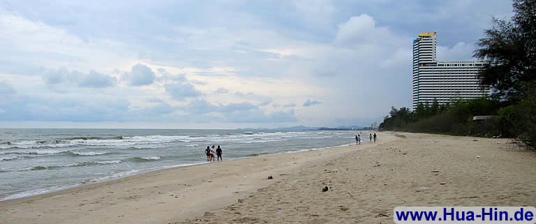 Romantischer Strand Cha-Am
