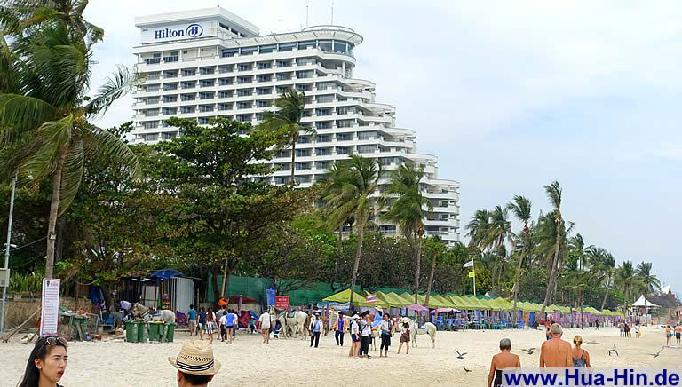 Hua Hin Beach weiße Sandstrände