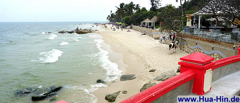 Hua Hin zentraler Strand