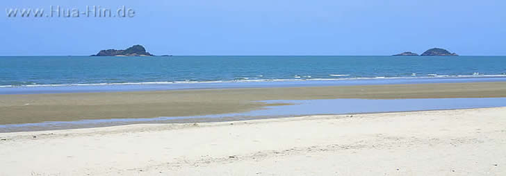 Feiner Sandstrand in Hua Hin