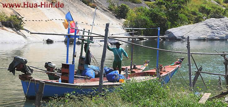 Boote in Khao Takiab