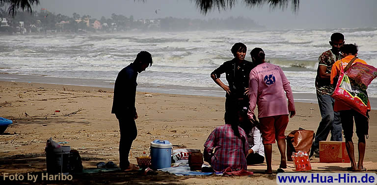 Pranburi Beach bei Hua Hin