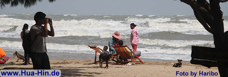 Bangkok Touristen Pranburi Beach